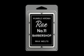 Humble Aroma Rae No.11 Barbershop wax melts packaging on a white background
